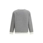 Graues Baumwoll-Sweatshirt