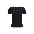 Schwarzes T-Shirt aus Baumwolle