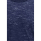 Blue Linen Shortsleeve Shirt
