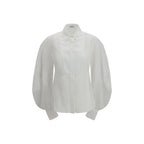Camicetta in cotone bianco