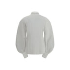 Camicetta in cotone bianco