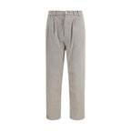 Braune legere Baumwollhose