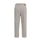 Braune legere Baumwollhose