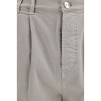 Braune legere Baumwollhose