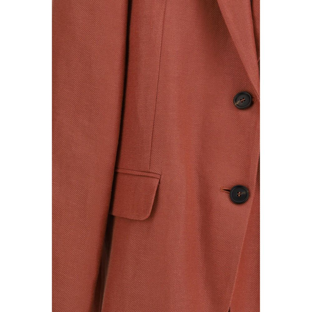 Multicolor Linen Blazer