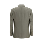 Bicolor Silk Coat