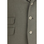 Bicolor Silk Coat