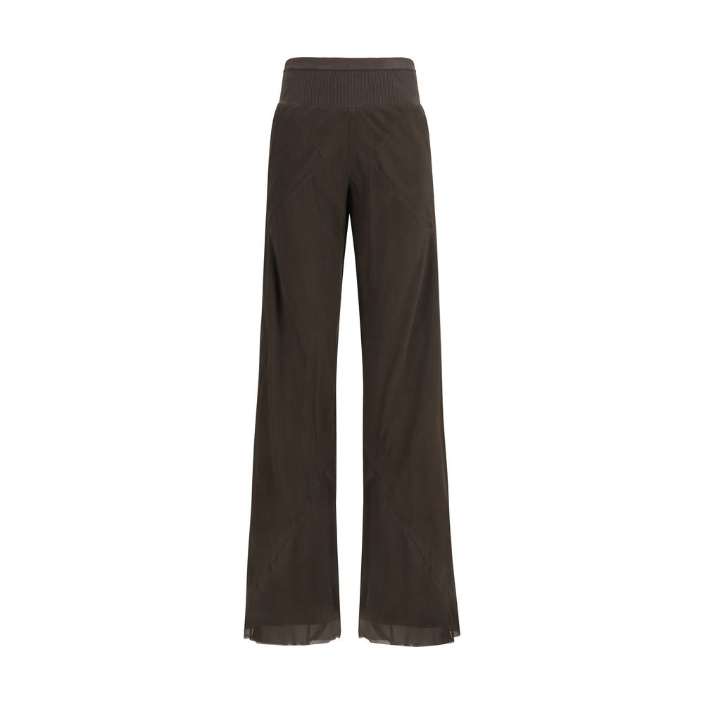 Braune Seidenhose (lässig)