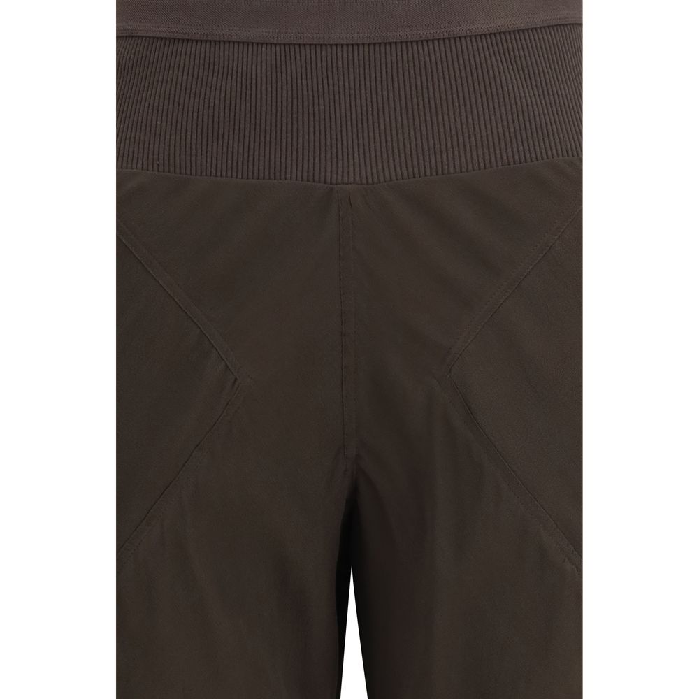 Braune Seidenhose (lässig)