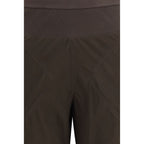 Braune Seidenhose (lässig)