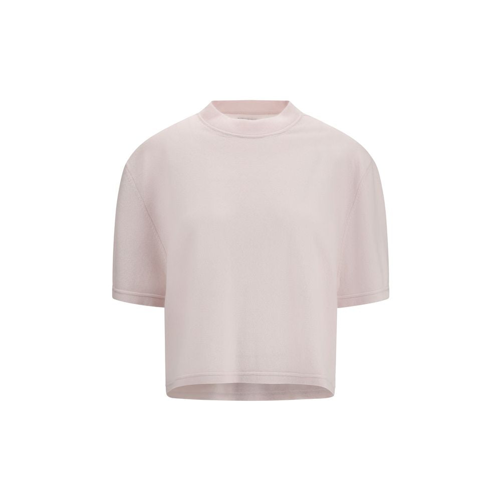 Graues Kaschmir-T-Shirt