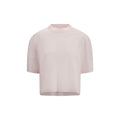 Graues Kaschmir-T-Shirt