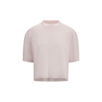 Graues Kaschmir-T-Shirt