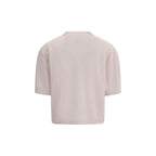 Graues Kaschmir-T-Shirt