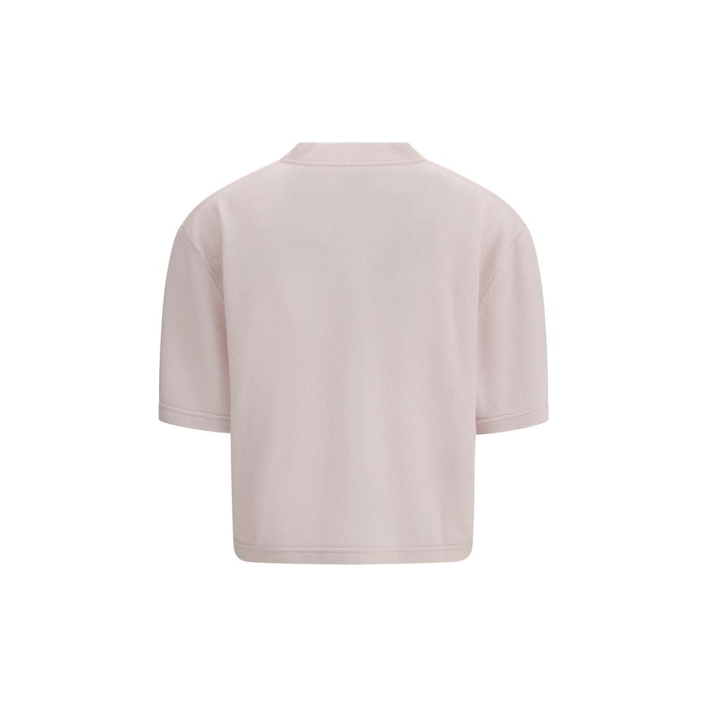 Graues Kaschmir-T-Shirt