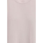 Graues Kaschmir-T-Shirt