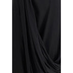 Black Copper Midi Skirt