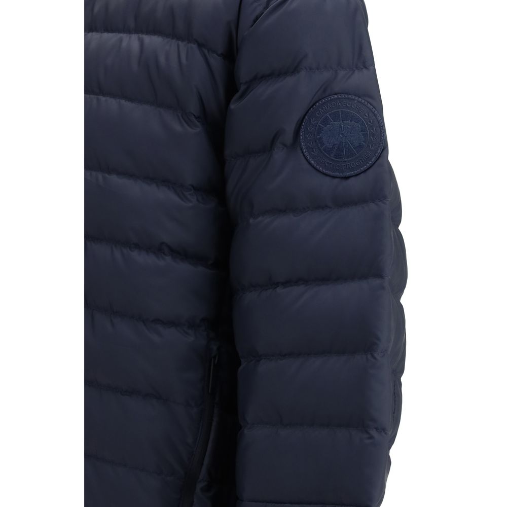 Blue Recycled Polyester Shell Jacket