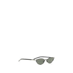 Schwarze Metallsonnenbrille