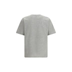 Graues Baumwoll-T-Shirt
