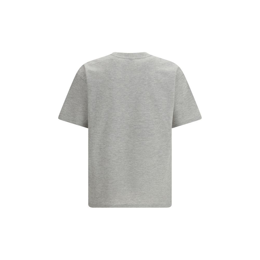 Graues Baumwoll-T-Shirt