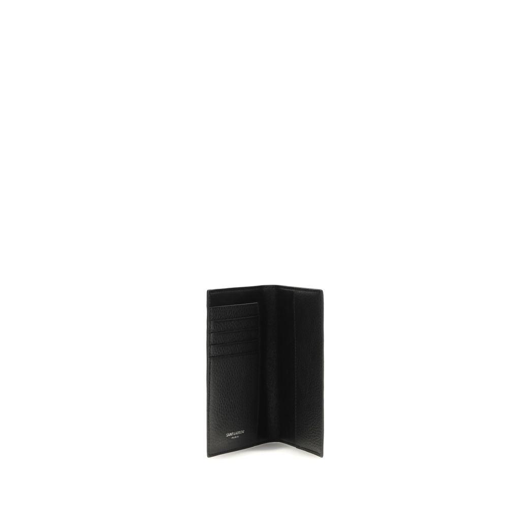 Black Calf Leather Bos Taurus Wallet