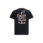 Graues Baumwoll-T-Shirt