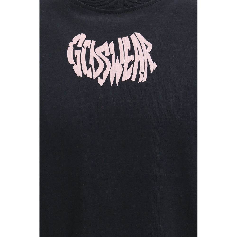 Graues Baumwoll-T-Shirt
