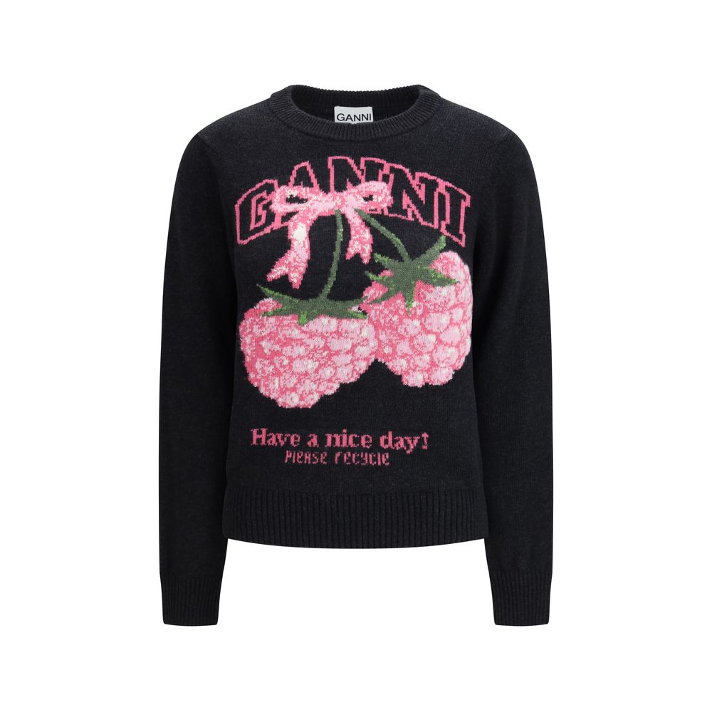 Graues Polyamid-Sweatshirt