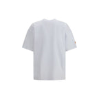 Weißes Baumwoll-T-Shirt
