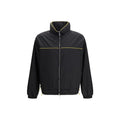 Schwarze Polyamid-Shell-Jacke