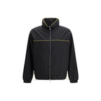 Schwarze Polyamid-Shell-Jacke