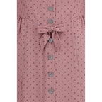 Multicolor Silk Casual Dress
