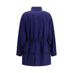 Blue Cotton Parka
