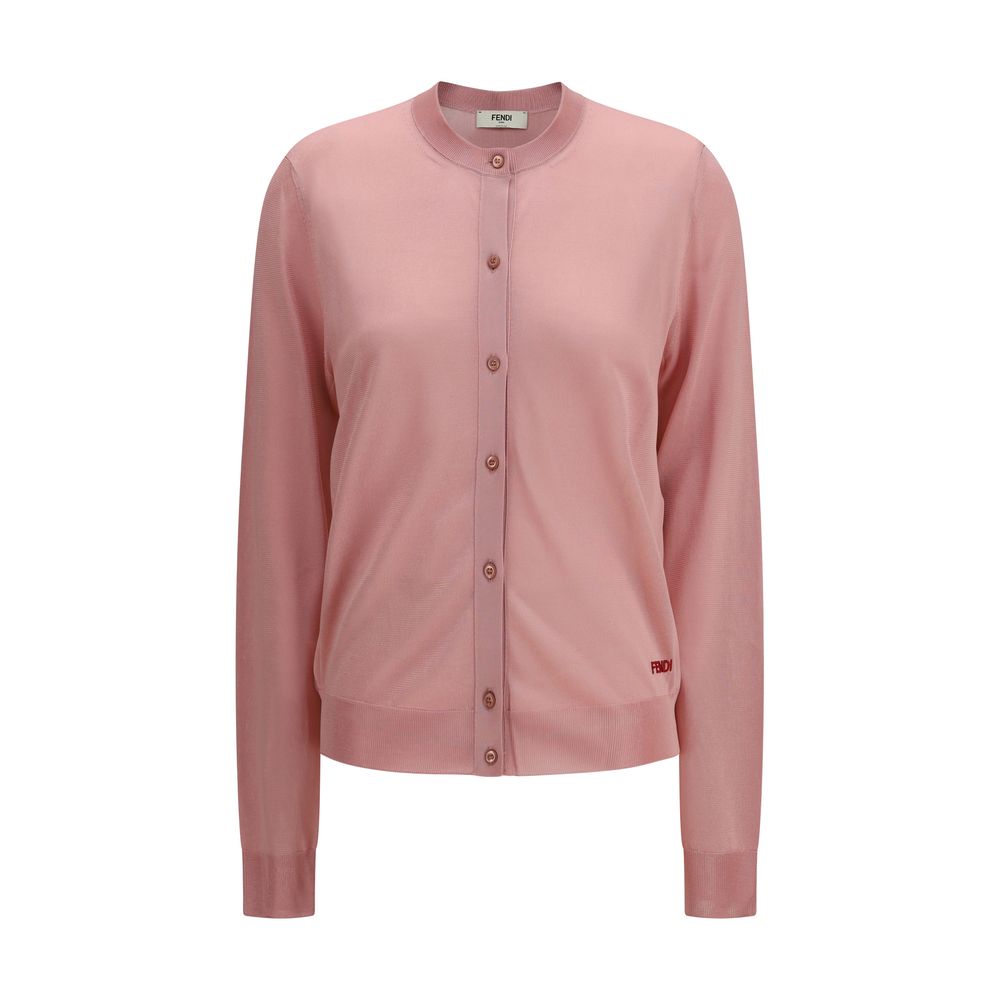 Mehrfarbiger Viskose-Cardigan