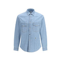 Blaues Jeanshemd