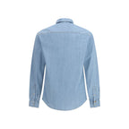 Blaues Jeanshemd