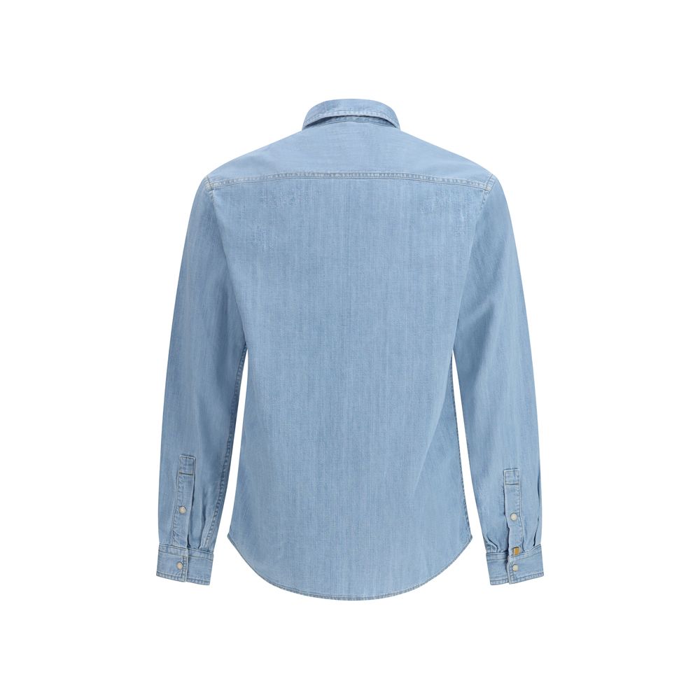 Blaues Jeanshemd