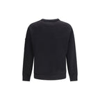 Schwarzes Baumwoll-Sweatshirt