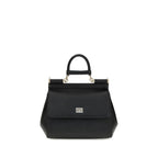 Black Calf Leather Bos Taurus Handbag