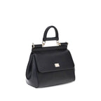Black Calf Leather Bos Taurus Handbag