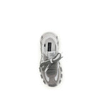 Gray Calf Leather Bos Taurus Athletic Sneakers
