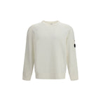 Weißes Baumwollsweatshirt
