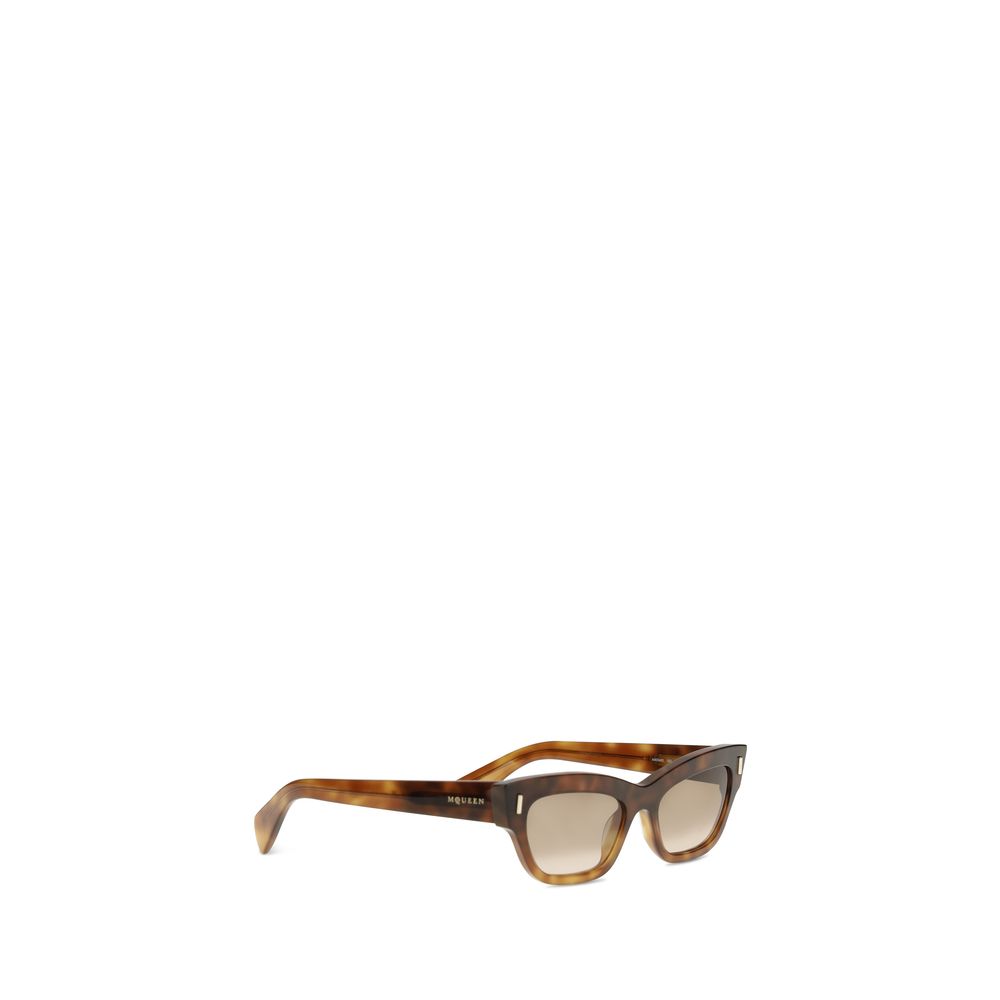 Braune Sonnenbrille aus Azetat