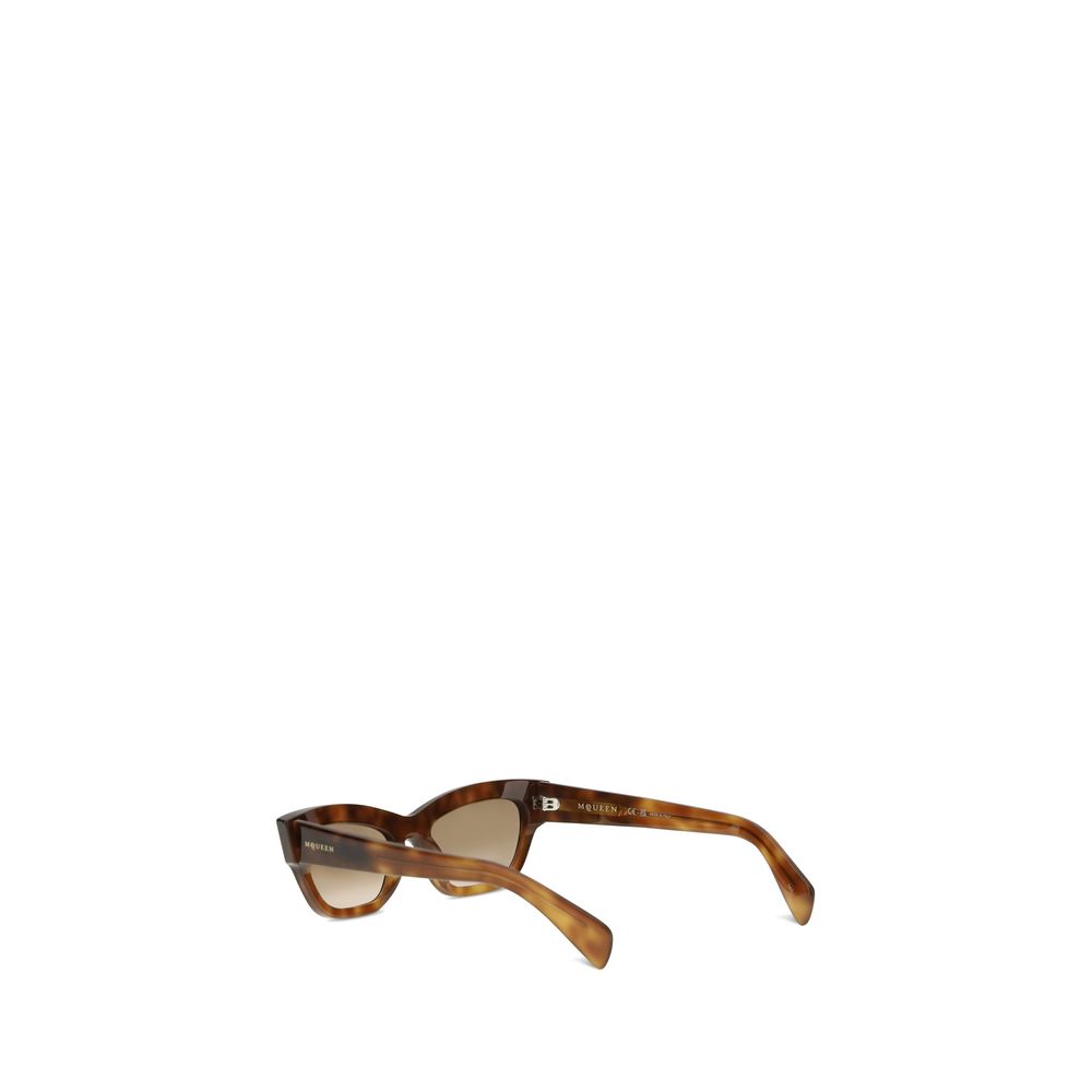 Braune Sonnenbrille aus Azetat