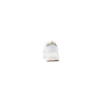 White Leather Athletic Sneakers