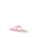 Mehrfarbige Zehentrenner-Sandalen aus Gummi