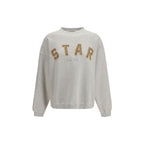 Graues Baumwoll-Sweatshirt