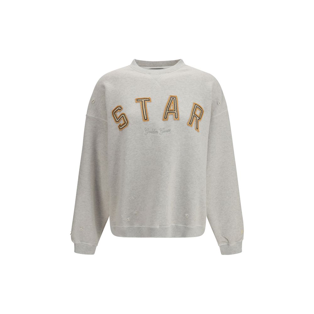 Graues Baumwoll-Sweatshirt