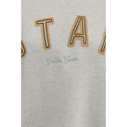 Graues Baumwoll-Sweatshirt